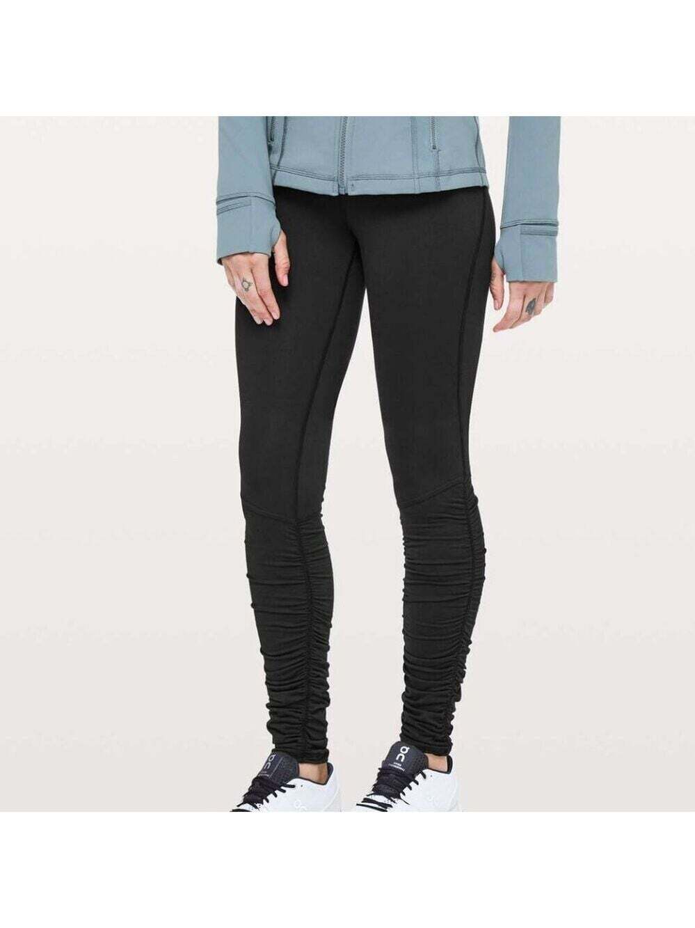 Lululemon Ready to Rulu Tight 28" Black Leggings Size 4 High Rise Soft Stretch
